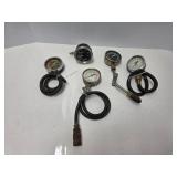 Vintage Automotive Diagnostic Gauges Lot