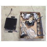 Box lot miscellaneous automotive parts