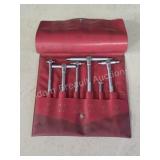 Vintage Mitutoyo telescoping gauges H code number