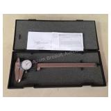 Mitutoyo dial caliper, 505-719, made in Brazil