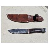 Cattaraugus Fixed Blade Hunting Knife with