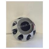 Brand new polished chrome plastic center cap and