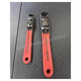 Two Craftsman adjustable wrenches, 43380/43381