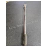 Snap-on torque wrench