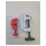 Imperial and Standard Tubing Cutters Lot Pair of