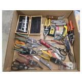 Large Lot Scissors Snips Cutting Tools
