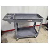 Franklin Gray 2 Shelf Utility CartFranklin