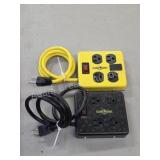 Two Yellow Jack power strips