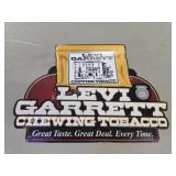 Levi Garrett chewing tobacco tin sign