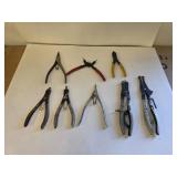 8 pairs of specialty pliers