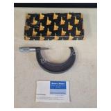 Vintage Brown and sharp slant / line micrometer,