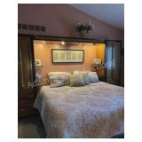 Vintage Lighted Pier Bedroom Set