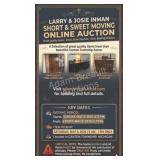INMAN SHORT & SWEET MOVING ONLINE AUCTION