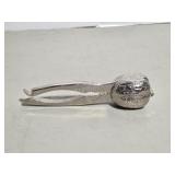 Vintage Metal Walnut Shaped NutcrackerVintage