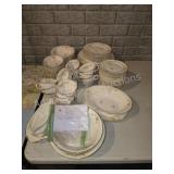 Pope Gosser Gwendolyn China Dinner Set Partial