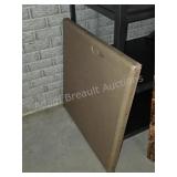 2 Vintage Card Tables with Folding Chairs