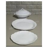 Johnson Bros White Ironstone Covered Tureen 2
