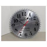 Sears Craftsman Saw Blade Shop ClockDecorative