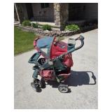 Jeep Cherokee one hand fold baby stroller, ideal