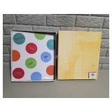 Lot of 2 Travel Themed Photo Albums Journal