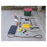 Miscellaneous garage and outdoor items, comes
