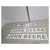 John Deere Backhoe Decal Sticker LotFour large