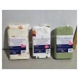 3 Sets King Flannel Pillowcases ColormateThree