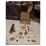 Large Lot Seashells Starfish Rocks Whitetail Deer