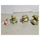 Lot 4 Marty Dragon Keep Sculptures Niggles Ponder