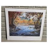 Solitary Fisherman Great Blue Heron Print -