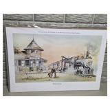 Homecoming Clare Train Station Print - T.R.