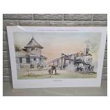 Homecoming Clare Train Station Print - T.R.