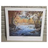 Solitary Fisherman Great Blue Heron Print -