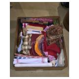 Box lot assorted placemats