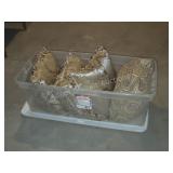 Sterilite 90 quart Clearview storage tote with