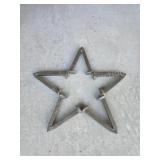 Custom built 18 inch railroad tie star
