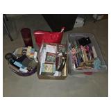 Large Lot Holiday Gift Wrap Supplies Cards