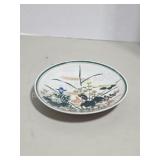 Vintage Japanese Floral Porcelain Saucer Plate