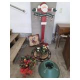 Assorted Christmas decor