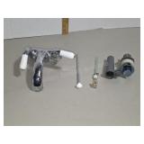 Delta Chrome Faucet White Handles Parts