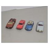4 Corgi James Bond 007 Diecast CarsLot of 4