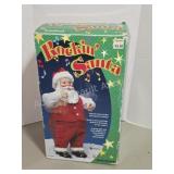 Vintage RadioShack Rockin Santa Dancing Figure