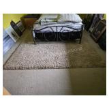 Drexel Heritage luxury shag area rug, tan