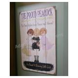 The Proud Peacock Boutique wall hanging