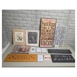 Large Lot Inspirational Family Holiday Home Decor