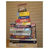 Large Lot Classic Board GamesBig stack of
