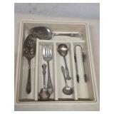 Vintage Silverplate Serving Set and Sugar