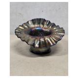 NORTHWOOD HOLLY AMETHYST CARNIVAL GLASS HAT