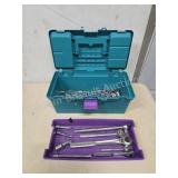 CRAFTSMAN SOCKETS AND RATCHETS WITH TOOLBOXThis