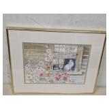 Mary Hynes Original Watercolor Koko 2001This